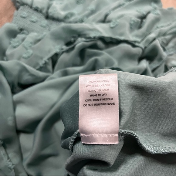 Emerald Sundae Green Sleeveless V-Neck Mini Sundress Size Small - Picture 10 of 11